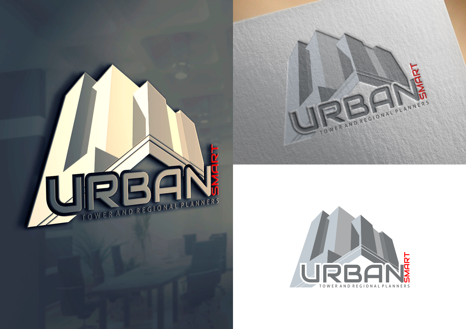 Logo Design by Babang Aziz 2 for UrbanSmart Planning Studio | Design #17358932