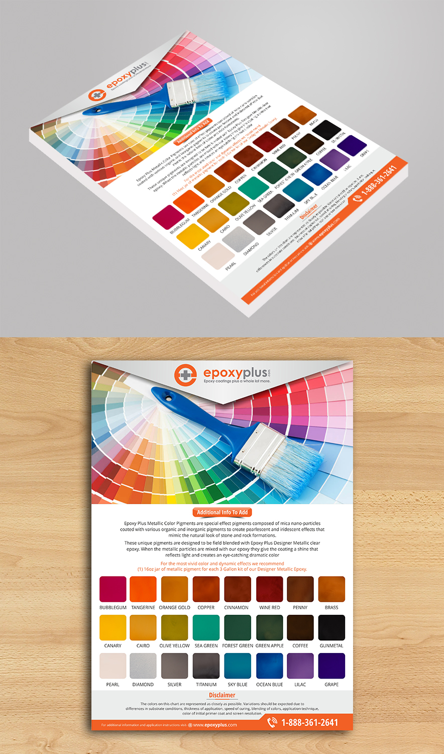 Flyer Design by ecorokerz for Epoxy Plus | Design #17279223