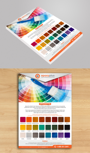 Flyer Design by ecorokerz for Epoxy Plus | Design: #17279223