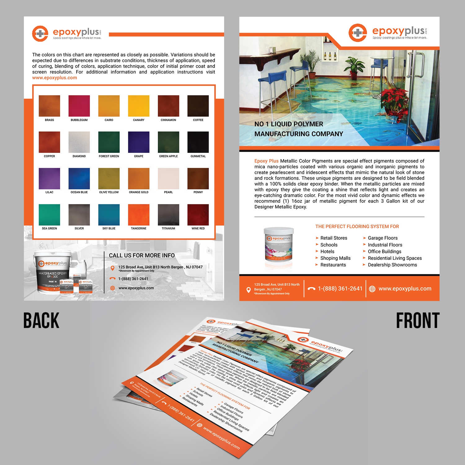 Flyer-Design von Axmal_Etalon für Epoxy Plus | Design #17279981