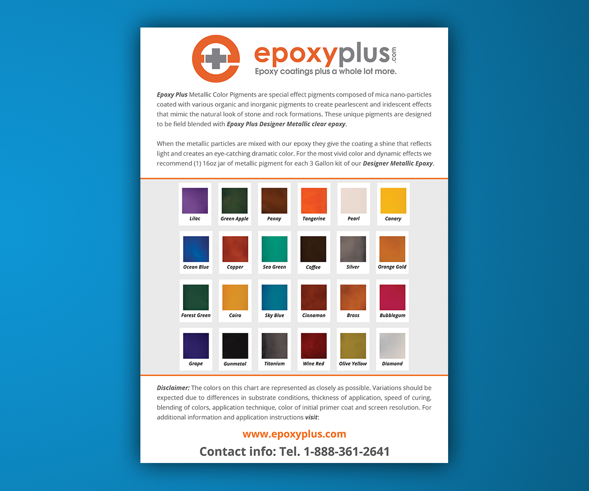 Flyer Design by netbill00 for Epoxy Plus | Design #17284048
