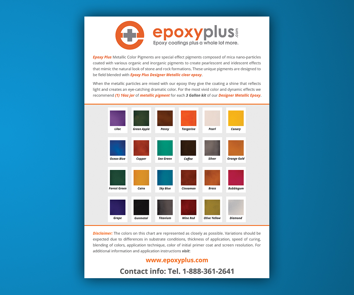 Flyer Design by netbill00 for Epoxy Plus | Design #17284088