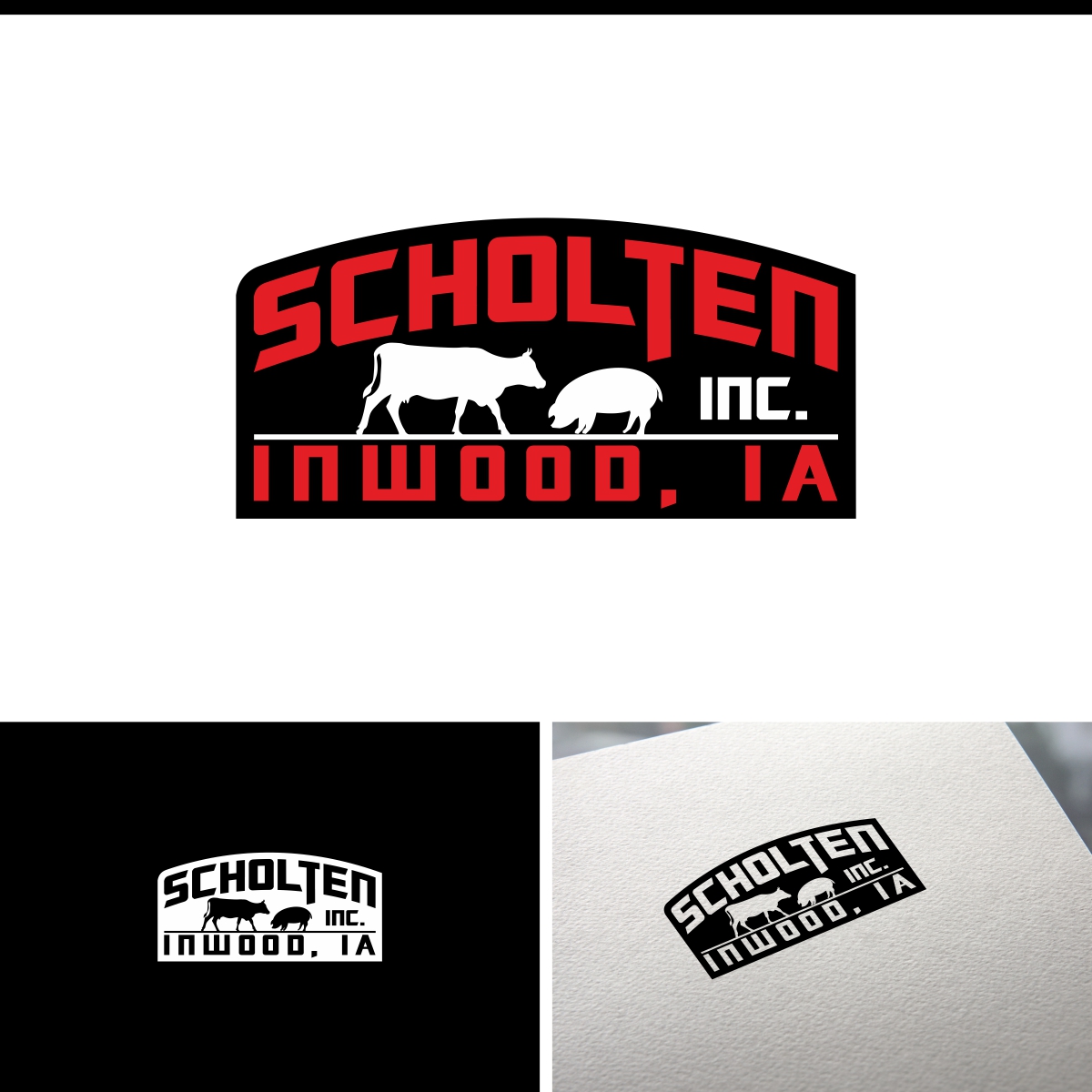 Logo Design by e-graphics for Scholten Inc. | Design #17302859