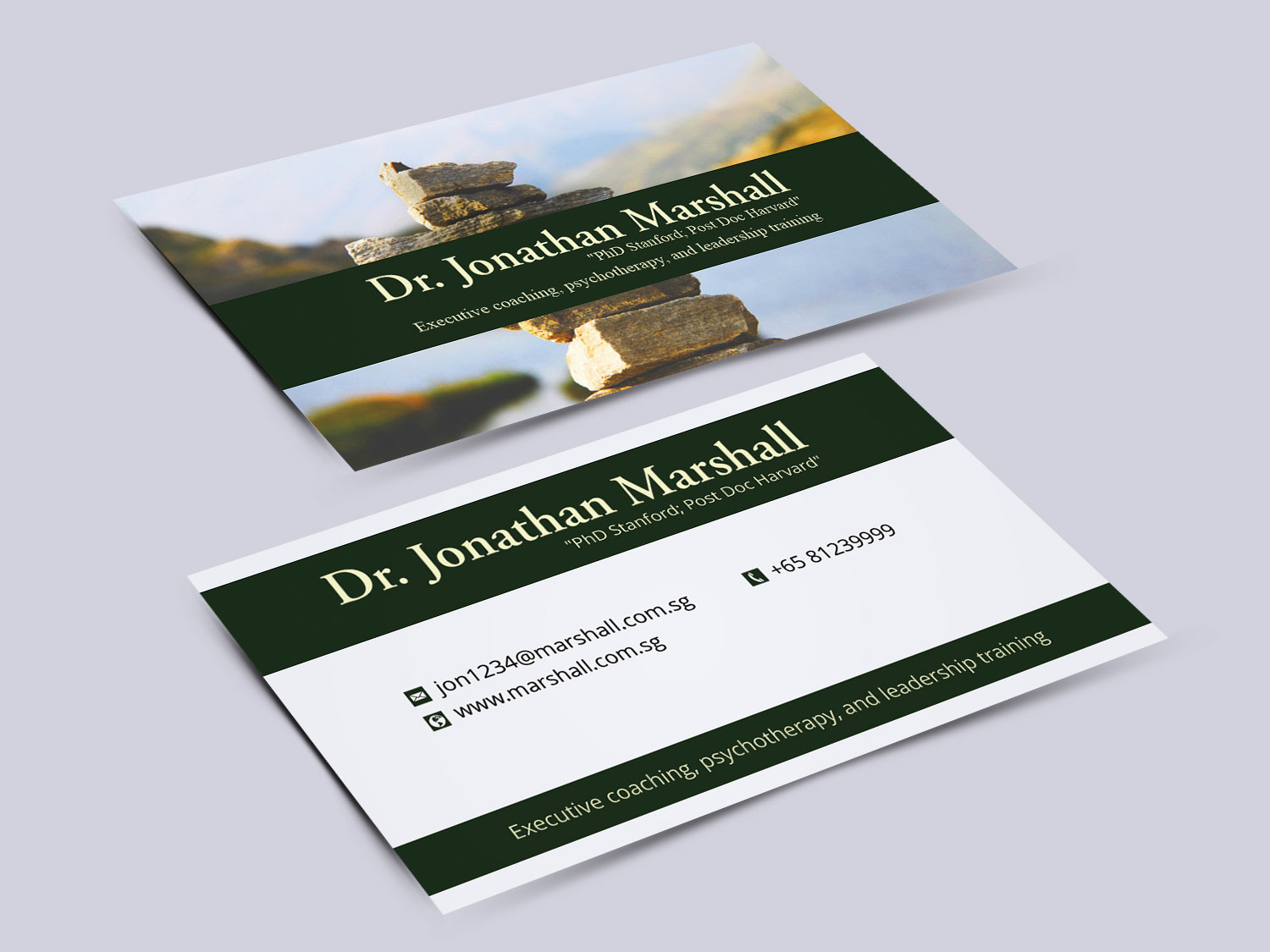 Business Card Design by Lanka Ama for Marshall Consulting Pte. Ltd. | Design #17288701