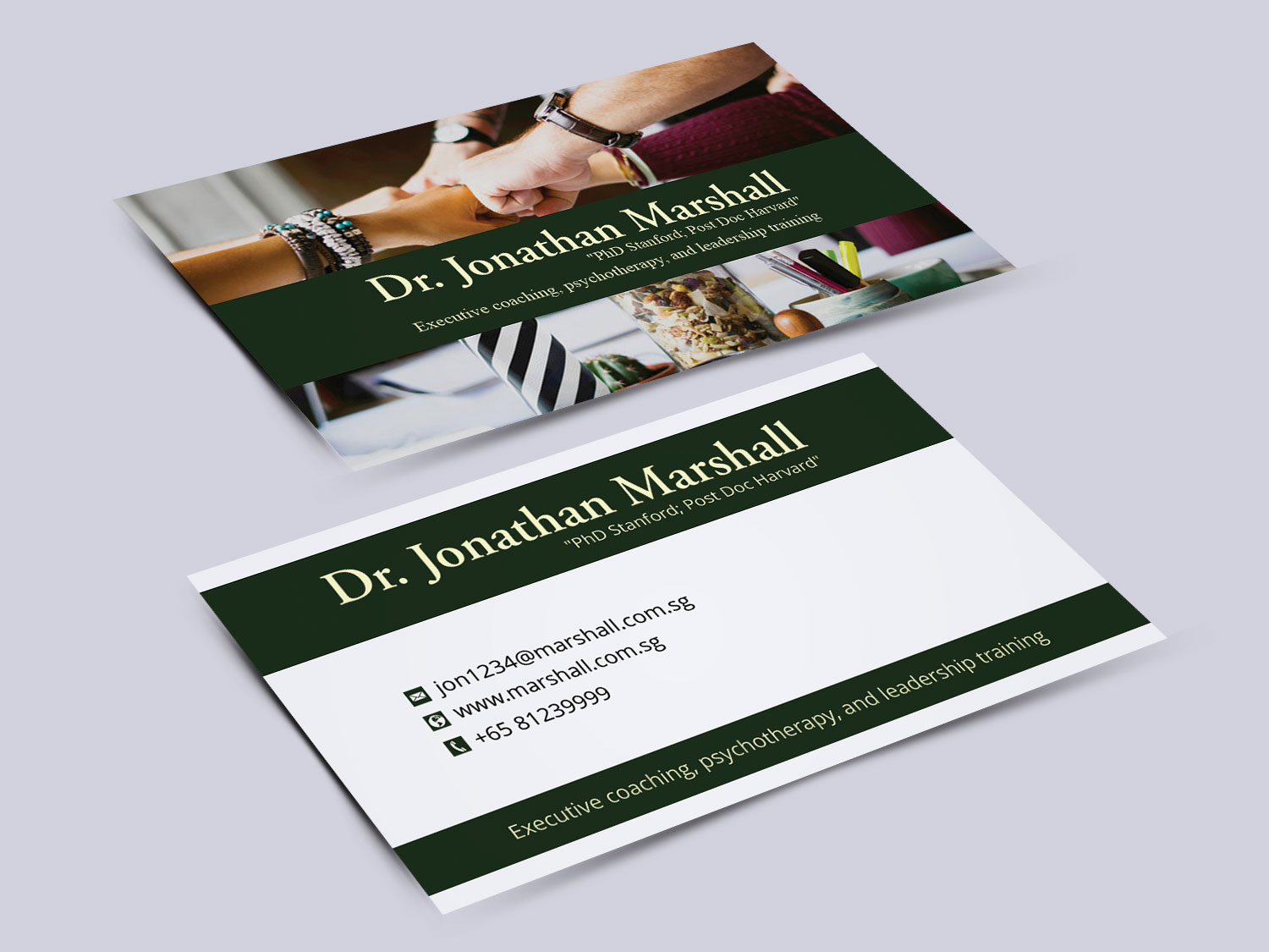 Business Card Design by Lanka Ama for Marshall Consulting Pte. Ltd. | Design #17288705