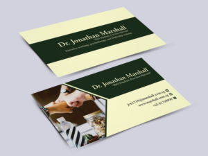Diseño de Tarjeta de Presentación por Lanka Ama para Marshall Consulting Pte. Ltd. | Diseño: #17288773