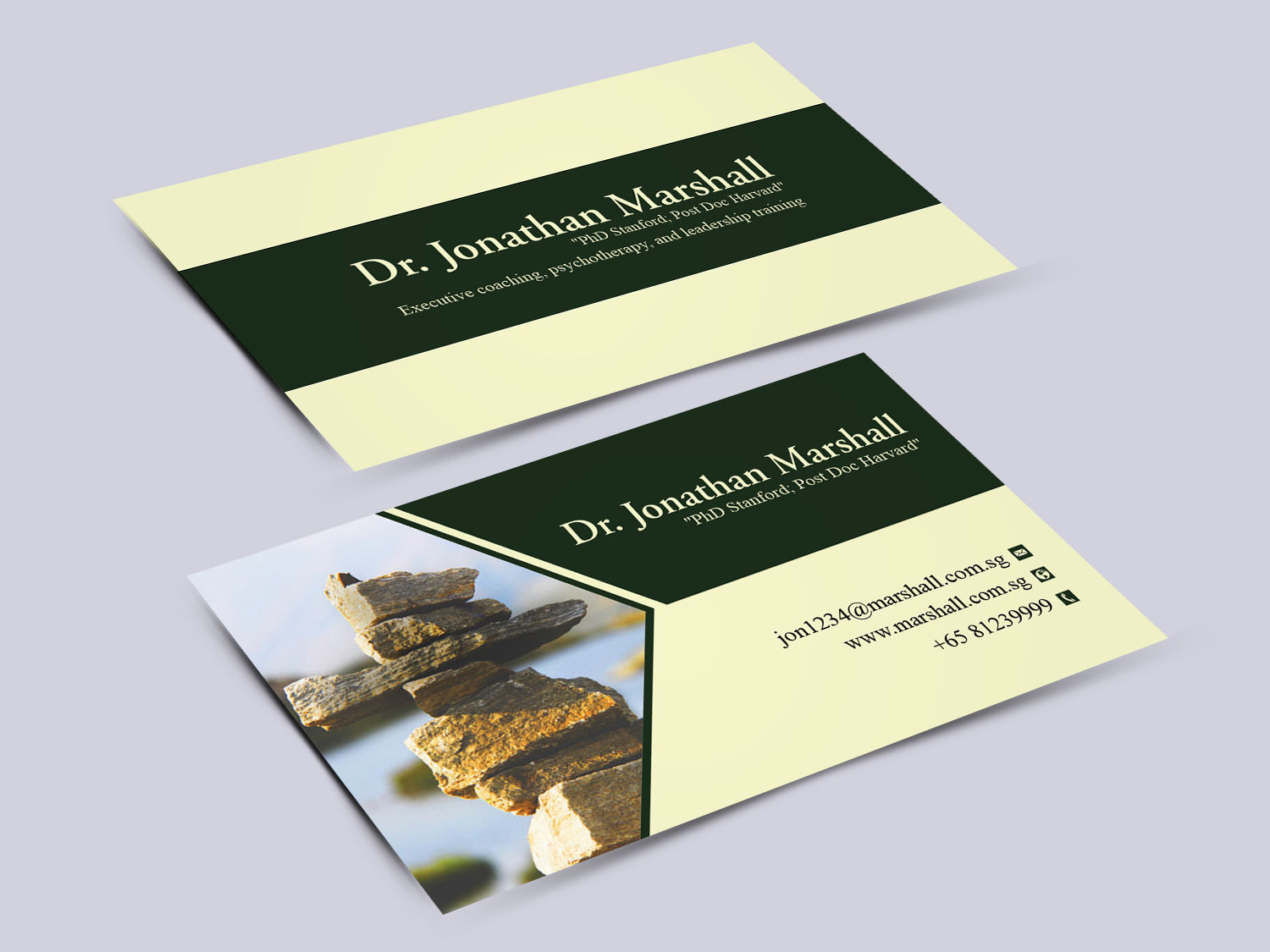 Business Card Design by Lanka Ama for Marshall Consulting Pte. Ltd. | Design #17288775
