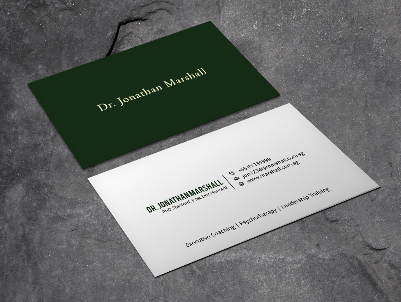Business Card Design by Xpert for Marshall Consulting Pte. Ltd. | Design #17274184