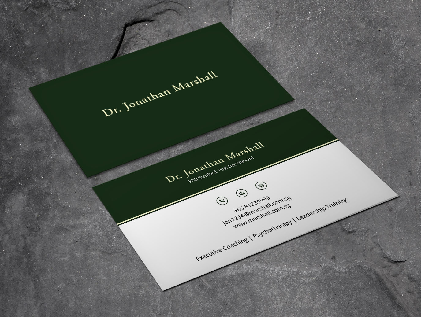 Business Card Design by Xpert for Marshall Consulting Pte. Ltd. | Design #17274185