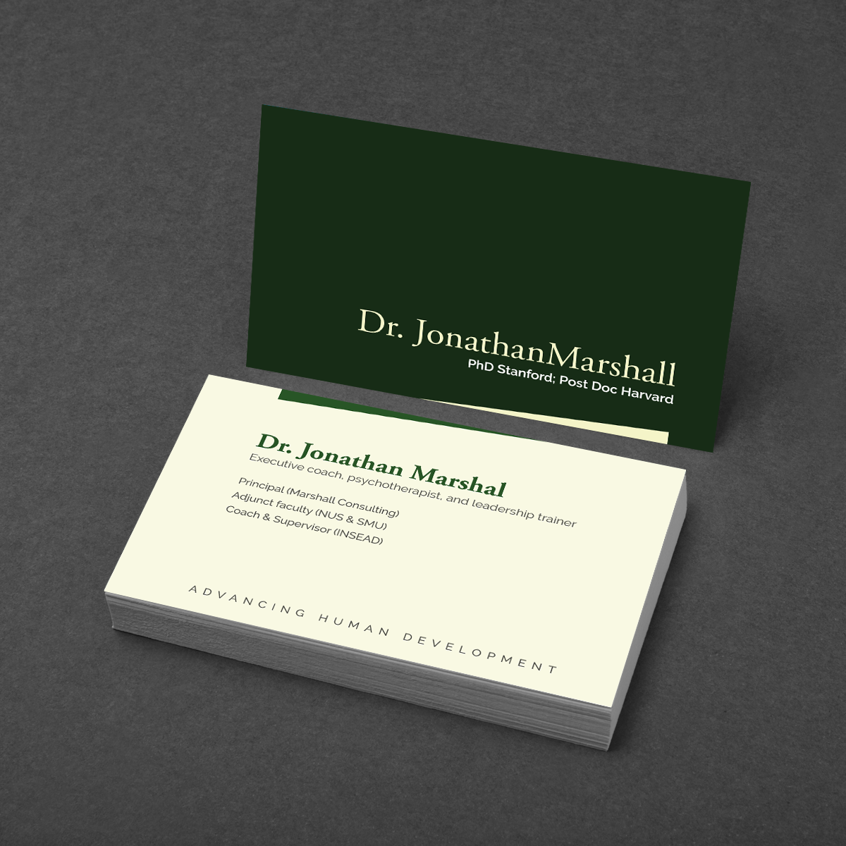 Business Card Design by bedesign for Marshall Consulting Pte. Ltd. | Design #17318231