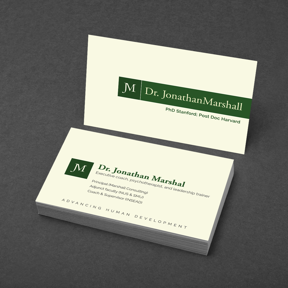 Business Card Design by bedesign for Marshall Consulting Pte. Ltd. | Design #17348800