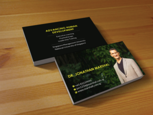 Business Card Design by Creations Box 2015 for Marshall Consulting Pte. Ltd. | Design: #17282350