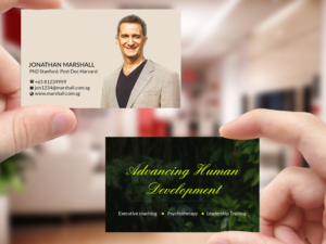 Business Card Design by Creations Box 2015 for Marshall Consulting Pte. Ltd. | Design: #17282354