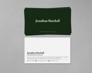 Business Card Design by chandrayaan.creative for Marshall Consulting Pte. Ltd. | Design: #17315444
