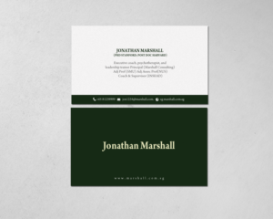 Business Card Design by chandrayaan.creative for Marshall Consulting Pte. Ltd. | Design: #17315597