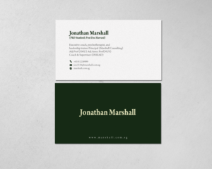 Business Card Design by chandrayaan.creative for Marshall Consulting Pte. Ltd. | Design: #17315600
