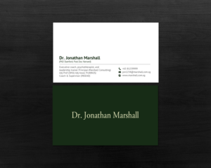 Business Card Design by chandrayaan.creative for Marshall Consulting Pte. Ltd. | Design: #17326768