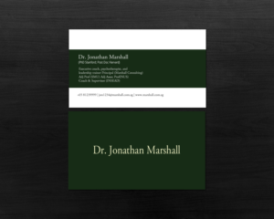 Business Card Design by chandrayaan.creative for Marshall Consulting Pte. Ltd. | Design: #17336379