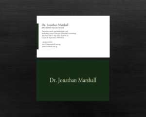 Business Card Design by chandrayaan.creative for Marshall Consulting Pte. Ltd. | Design: #17336645