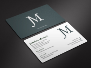 Business Card Design by mdreyad for Marshall Consulting Pte. Ltd. | Design: #17288672