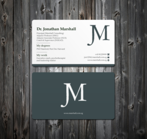 Business Card Design by mdreyad for Marshall Consulting Pte. Ltd. | Design: #17420587