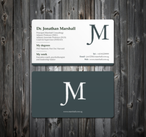Business Card Design by mdreyad for Marshall Consulting Pte. Ltd. | Design: #17420823