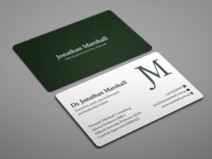 Business Card Design by mdreyad for Marshall Consulting Pte. Ltd. | Design: #17428499