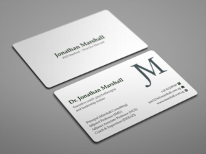 Business Card Design by mdreyad for Marshall Consulting Pte. Ltd. | Design: #17428588