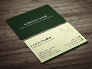 Business Card Design by mdreyad for Marshall Consulting Pte. Ltd. | Design: #17430365