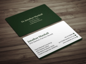 Business Card Design by mdreyad for Marshall Consulting Pte. Ltd. | Design: #17436748
