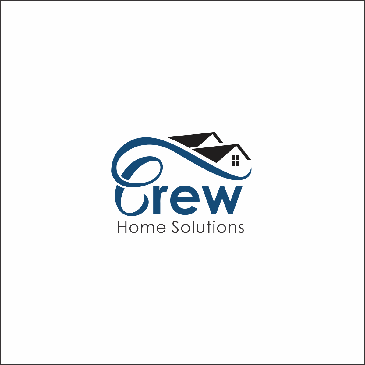 Diseño de Logo por Arham Hidayat para Crew Home Solutions  | Diseño #17408192