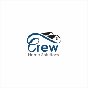Logo Design by Arham Hidayat for Crew Home Solutions  | Design #17408192