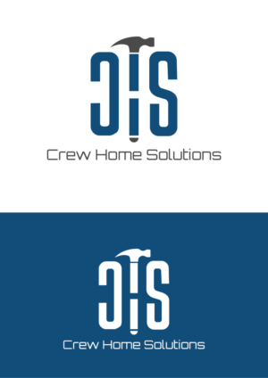Logo Design by @gus for Crew Home Solutions  | Design: #17283202