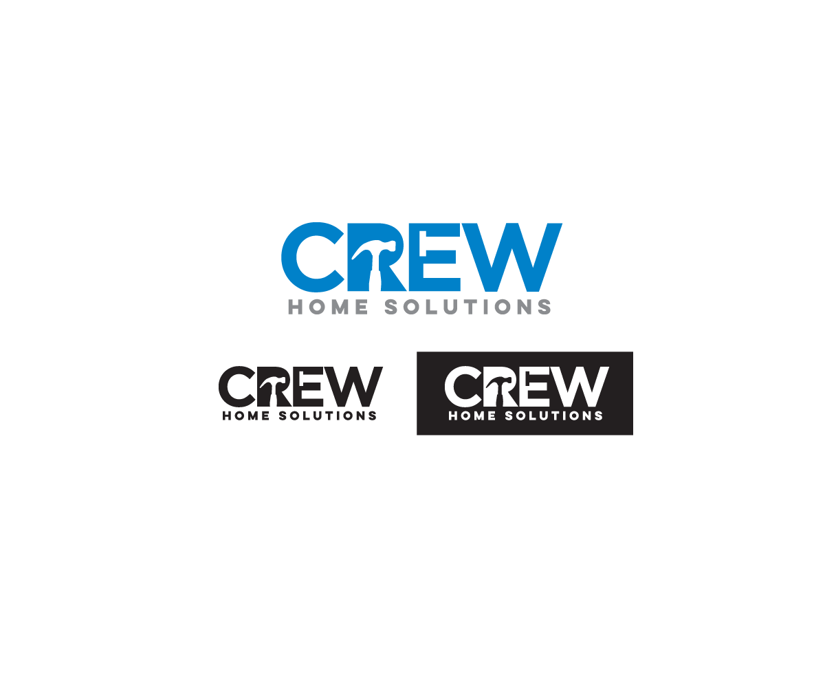 Logo-Design von Buck Tornado für Crew Home Solutions  | Design #17289567