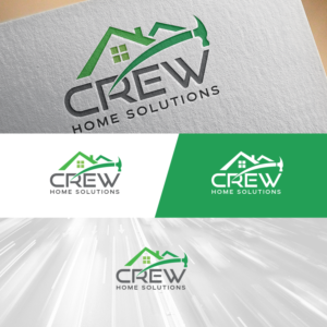 Logo Design by cracuz09 for Crew Home Solutions  | Design: #17284699