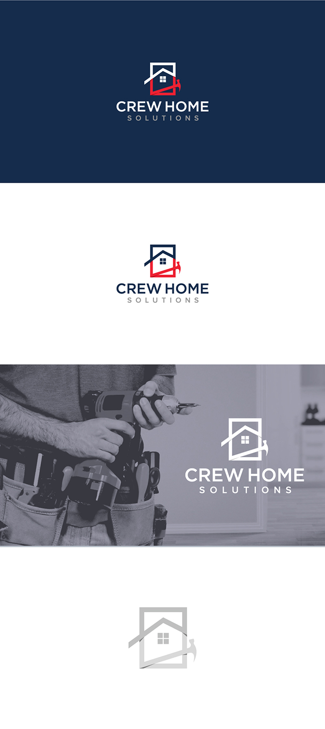 Logo Design by HWdesigns for Crew Home Solutions  | Design #17340159