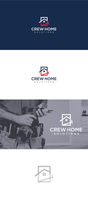 Logo Design by HWdesigns for Crew Home Solutions  | Design: #17340159