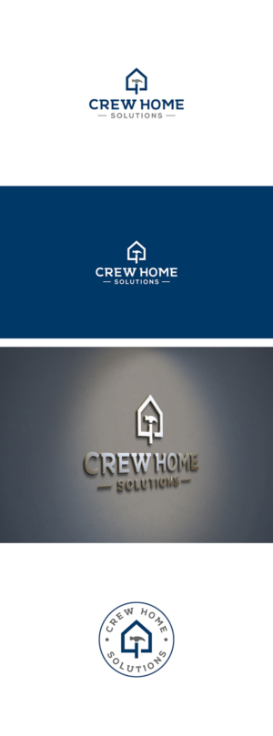 Logo Design by HWdesigns for Crew Home Solutions  | Design: #17340161