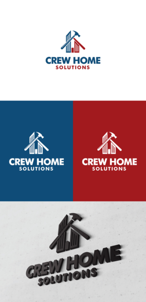 Logo Design by HWdesigns for Crew Home Solutions  | Design: #17340162