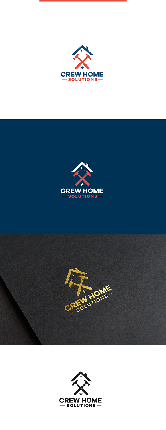 Logo Design by HWdesigns for Crew Home Solutions  | Design #17340163