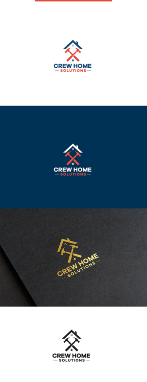 Logo Design by HWdesigns for Crew Home Solutions  | Design: #17340163