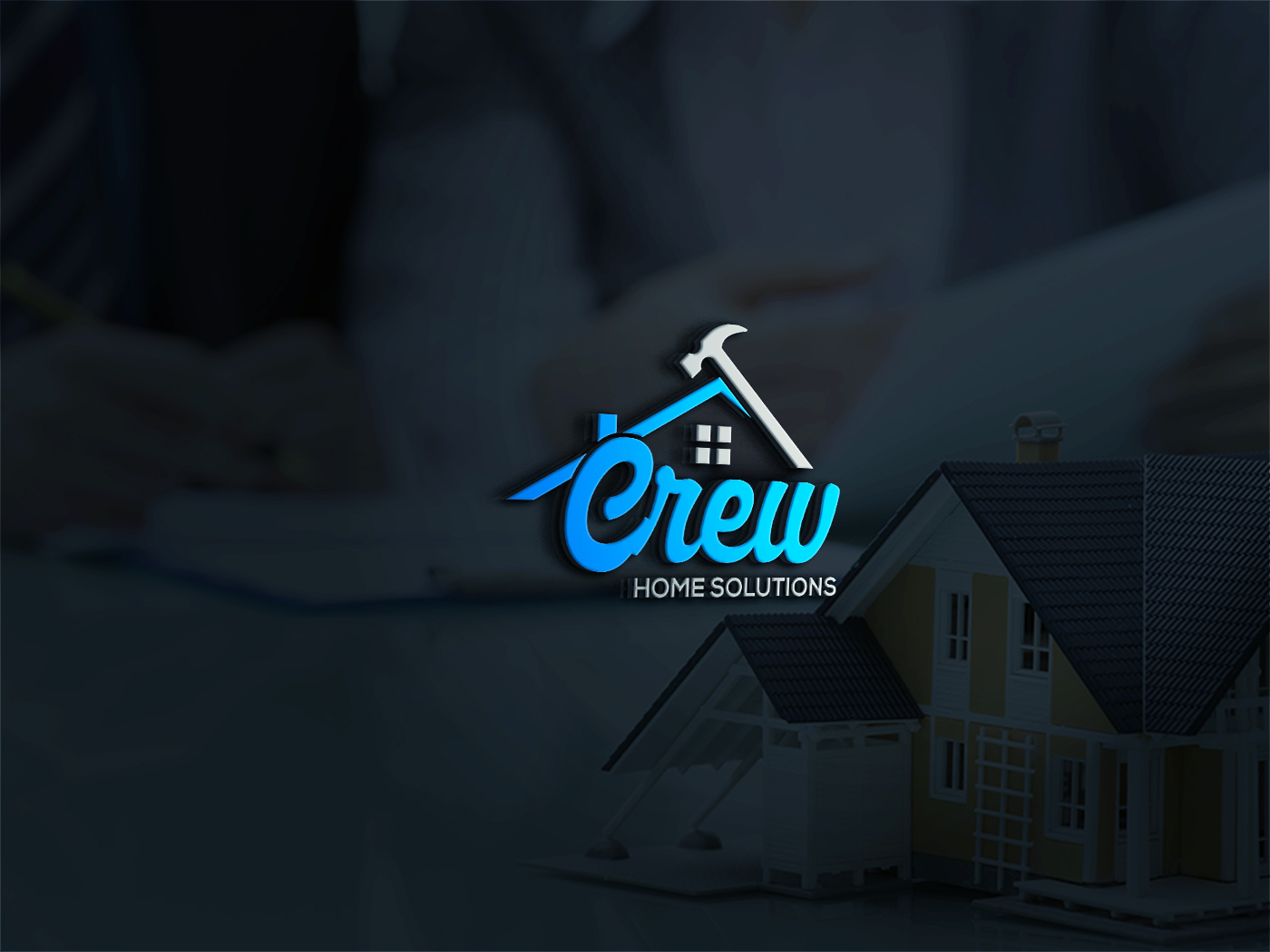 Logo Design by Deziners Zone for Crew Home Solutions  | Design #17294458