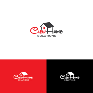 Logo Design by Deziners Zone for Crew Home Solutions  | Design: #17294466