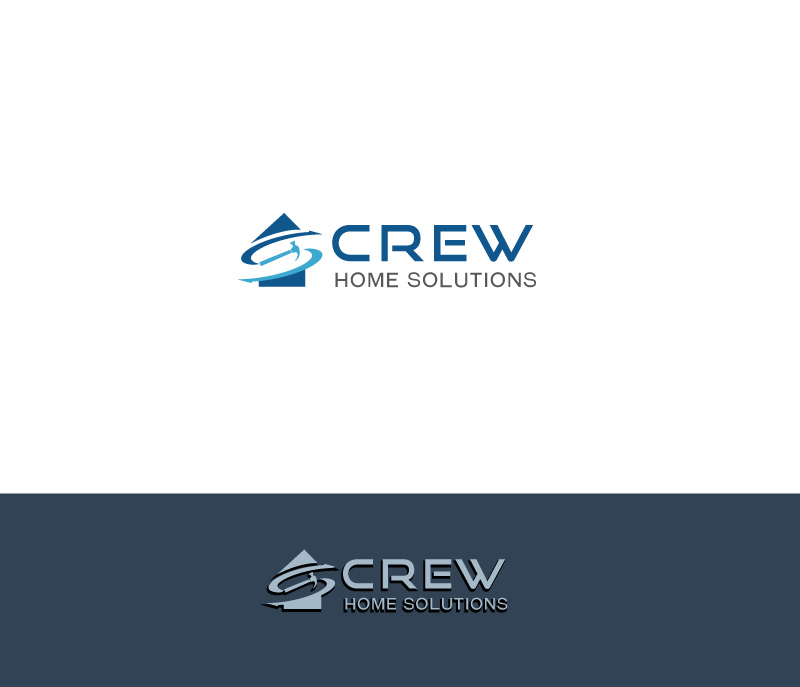 Diseño de Logo por instudio para Crew Home Solutions  | Diseño #17760219