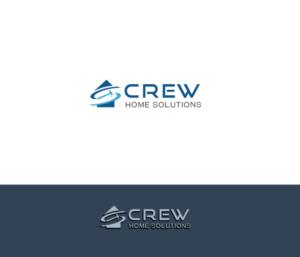Diseño de Logo por instudio para Crew Home Solutions  | Diseño: #17760219