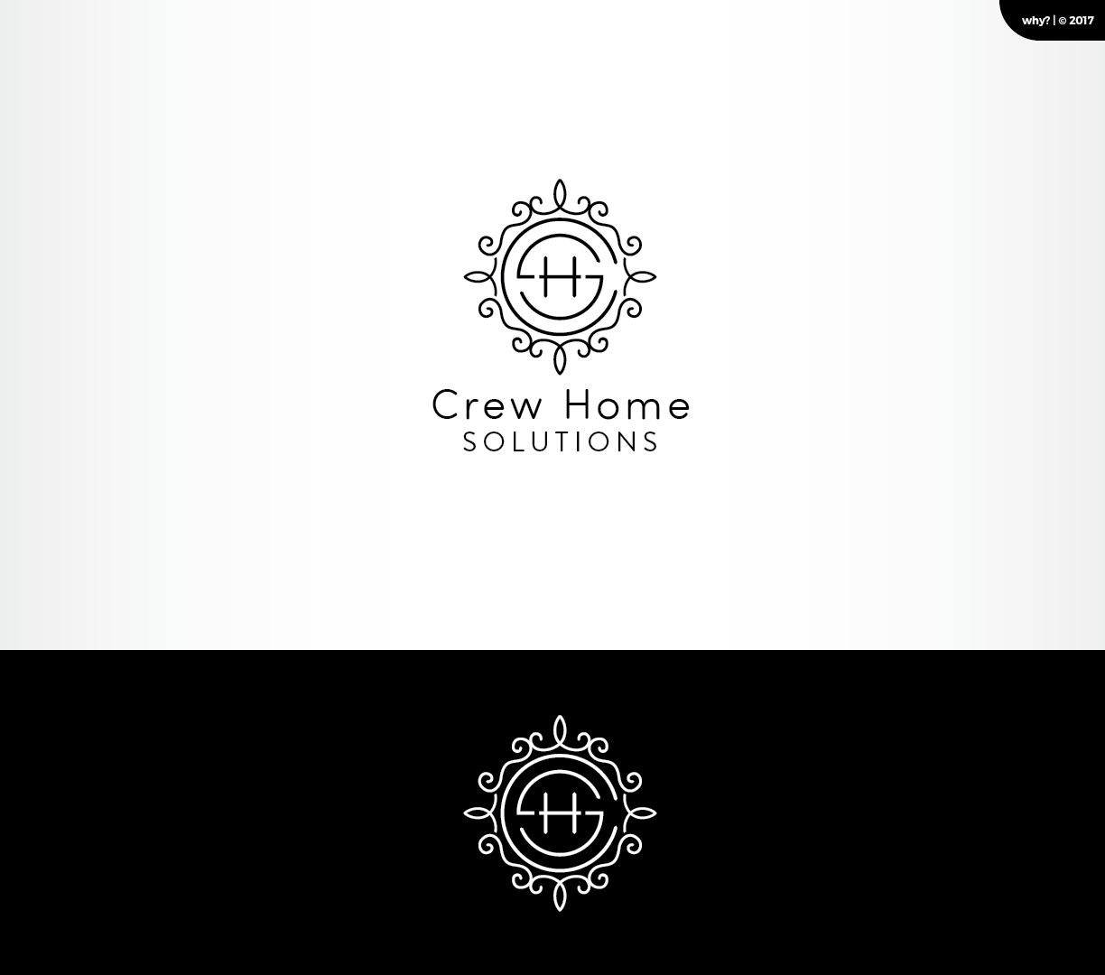 Logo Design by unscrambled for Crew Home Solutions  | Design #17284692