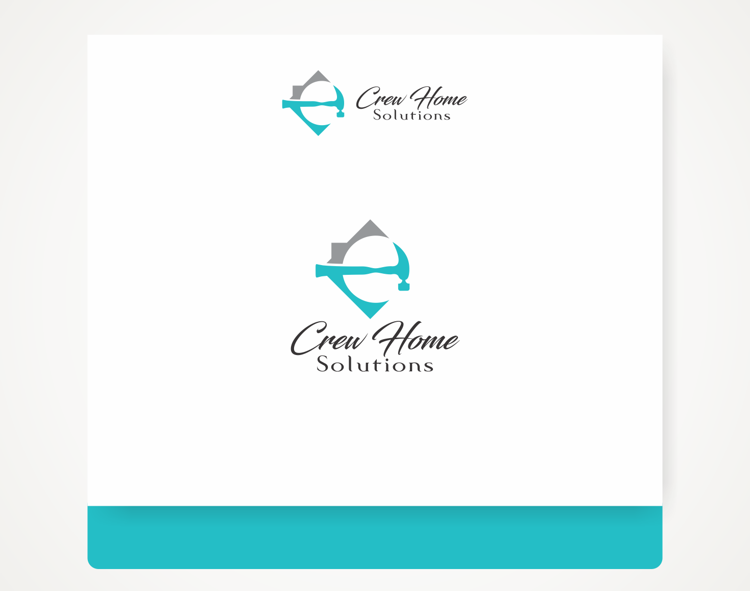 Logo Design by Savana for Crew Home Solutions  | Design #17295226