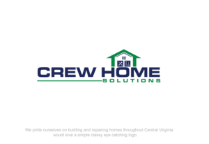 Logo Design by Aqeel Momin for Crew Home Solutions  | Design: #17327797