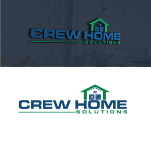 Logo Design by Aqeel Momin for Crew Home Solutions  | Design: #17327879