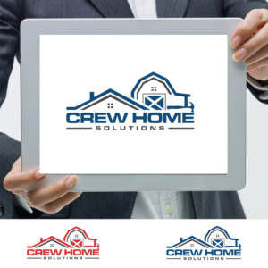 Logo Design by Aqeel Momin for Crew Home Solutions  | Design: #17328100